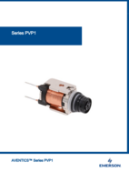 AVENTICS PVP1 CATALOG PVP1 SERIES: 3/2 MICRO SOLENOID VALVES